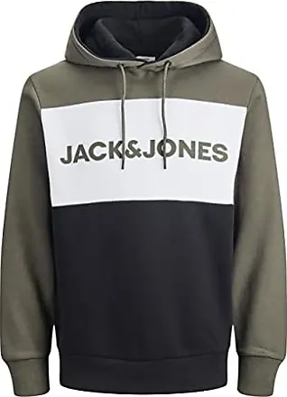 JACK & JONES Sweat à Capuche Classique pour Homme avec Logo de la Marque,  XS : : Mode