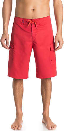 NWOT Mens Carbon Board Shorts Swimming Suit Trunks Division Fighter Black & Red 