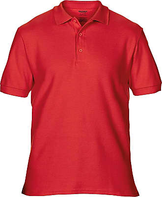 Gildan Gildan Mens Premium Cotton Sport Double Pique Polo Shirt (2XL) (Red)