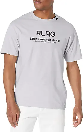 Lifted Research Group (L-R-G) Black Leather Belt With Gold Color
