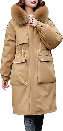 discount 43% WOMEN FASHION Coats NO STYLE Brown L Jaune Rouge Long coat 