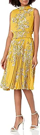 Nanette Nanette Lepore Women's Caribbean Texture Pull on Dress with Smocked  Waist, Gold Ray, 4 : : Clothing, Shoes & Accessories