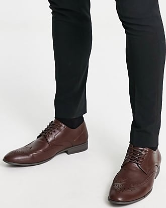Hombre Zapatos de Zapatos con cordones de Zapatos brogue Zapatos con pespuntes Dolce & Gabbana de Cuero de color Negro para hombre 