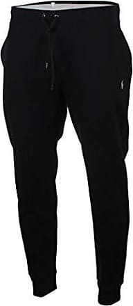 De Bijenkorf Homme Vêtements Pantalons & Jeans Pantalons Joggings Pantalon de survêtement coupe tapered avec bordure logo et poches latérales 