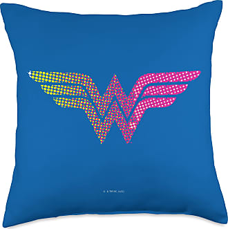 18x18 Wonder Woman 80th Pop Art Diana Prince Throw Pillow Multicolor 