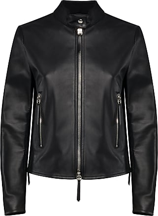 Save 17% Womens Clothing Jackets Leather jackets Giuseppe Zanotti Leather Giuseppe Zanotti Amelia Winter in Blue 