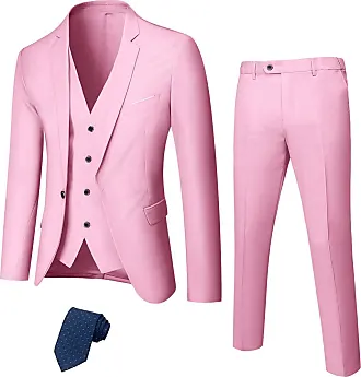Men's Suit Slim Fit 3 Piece Suits for Men Formal One Button Solid Jacket  Vest Pants Suit Set for Wedding, Beige, One Size : : Clothing,  Shoes & Accessories