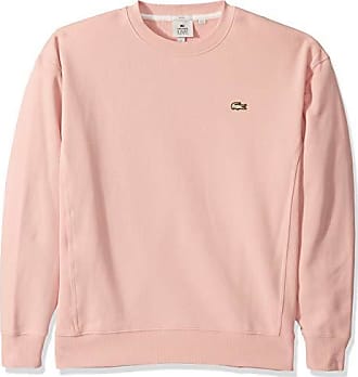 lacoste sweatshirt pink