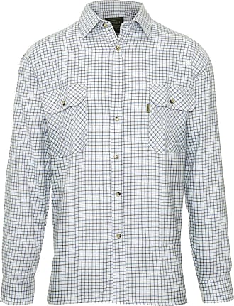 Homme Champion Tattersall Country Style Casual Check Shirt à Manches Longues 2320