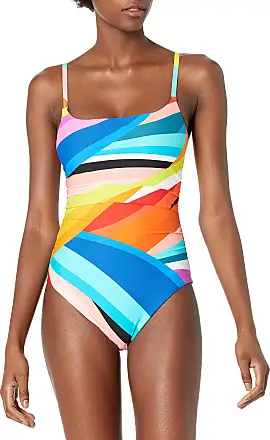 La Blanca Sunscape Bandeau Mio One-Piece Swimsuit