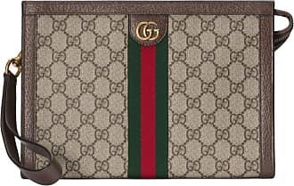 Pochette Gucci in Pelle Marrone - 35070479