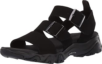skechers black sandals uk