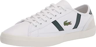 mens white lacoste shoes