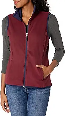 Essentials womens Plus Size Full-Zip Polar Fleece Vest