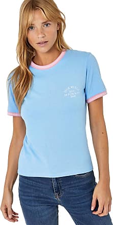 Jack Wills Trinkey T-Shirt Tee Top Short Sleeve Ladies Blue Size 4 *REF133