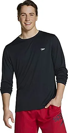 Speedo Men's Uv Swim Shirt Easy Long Sleeve Regular Fit