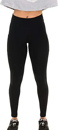Spalding Womens Misses Activewear High Waisted Cotton/Spandex Ankle Legging