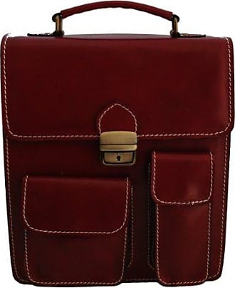 100% cuir véritable Made in Italy Chicca Tutto Moda Organisateur Sac Homme par Braquage à l'italienne 