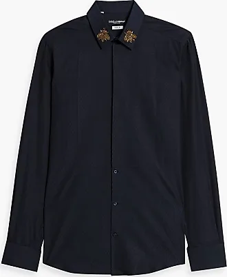Philipp Plein pleated-bib detail shirt - Black