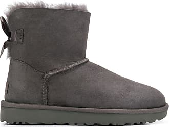 ladies black leather ugg boots