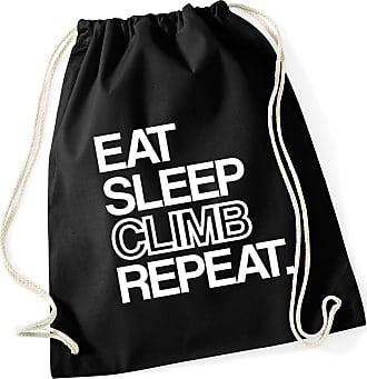 Eat Sleep Ride Horses Repeat Unisex Drawstring Backpack Bag Sport Gym Travel Sackpack