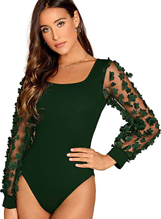 Green Bodysuits: up to −65% over 100+ products | Stylight