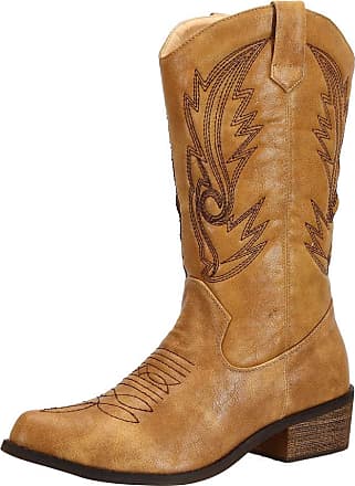 SheSole Women's Winter Western Cowgirl Cowboy Boots 