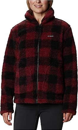 columbia red and black plaid jacket