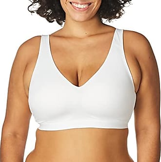 Warner's Womens Cloud 9 Super Soft, Smooth Invisible Look Wireless Lightly Lined Comfort Bra Rm1041a, White, XX-Large