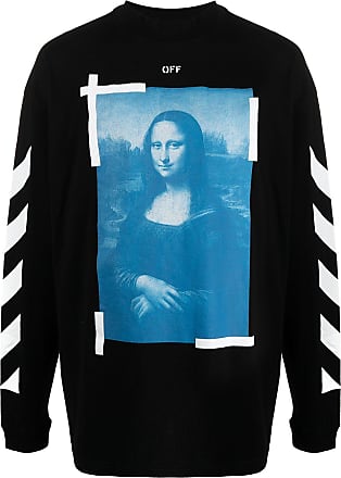 Off-white Crew Neck Sweaters − Sale: up to |