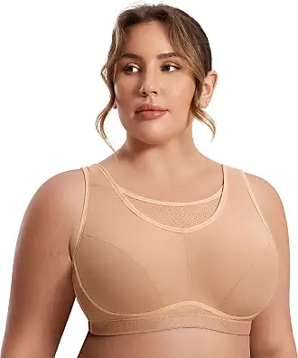 SYROKAN Women's High Impact Full Coverage Bounce Control Underwire