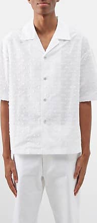 ALEXANDER MCQUEEN Slim-Fit Grosgrain-Trimmed Cotton-Poplin Shirt for Men
