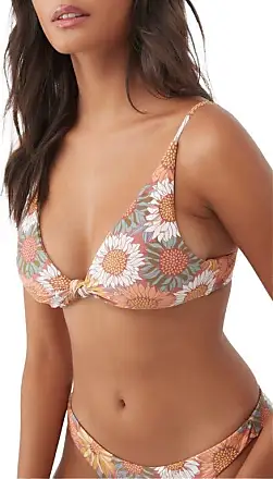 O'NEILL Meadow Floral Cut Out Triangle Bikini Top - MULTI
