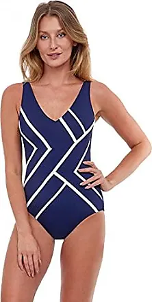 Profile By Gottex Swimwear D Cup, Wide Strap One Piece Tank with Under –
