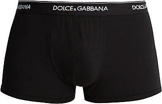 Dolce & Gabbana Slip Aus Modalmischung Mit Logodruck in Schwarz für Herren Herren Bekleidung Unterwäsche Boxershorts 