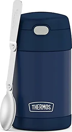  THERMOS Stainless King Vacuum-Insulated Food Jar with Spoon, 16  Ounce, Midnight Blue : Home & Kitchen