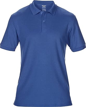 Gildan Mens DryBlend Adult Double Pique Polo Shirt, Blue (Royal), Large (Size: L)