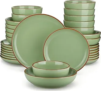 Service de vaisselle, ensembles de dîner en céramique Ensembles de dîner en  céramique, bol / plat / assiette | 28 pièces Vaisselle Isolation motif de