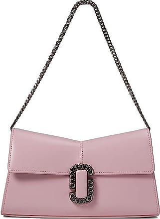 Marc Jacobs expandable saddle red crossbody bag