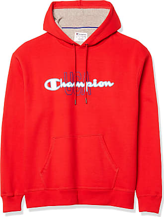 champions red hoodie