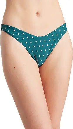 Maaji Stone Blue Splendour High Leg Bikini Bottom - XS / Blue / Cheeky Cut