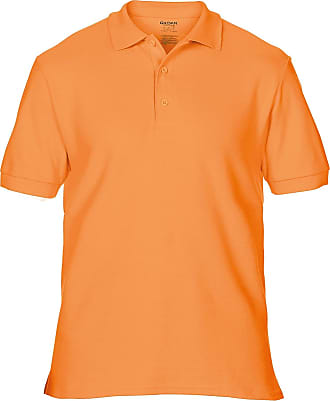 Gildan Gildan Mens Premium Cotton Sport Double Pique Polo Shirt (2XL) (Tangerine)
