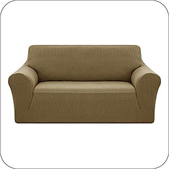 Braun Sofabezug stretch elastische Sofahusse Abdeckung Für 1-4 Sitzer L Form Ecksofa 