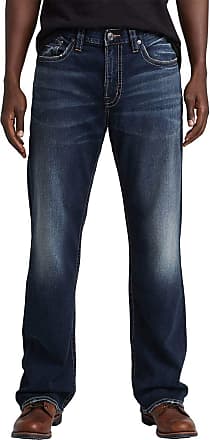 mens silver jeans bootcut