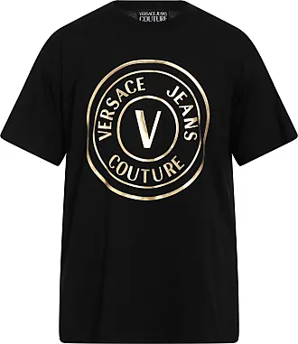 Versace Baroque Crystal Grid-print T-shirt - Farfetch