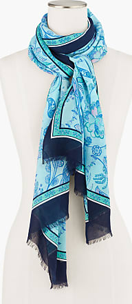 Scarf Talbot\u2019s Brand French Riviera Theme 100% Silk Scarf