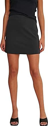 NA-KD Synthetik Boho Midi Button Front Skirt in Schwarz Damen Bekleidung Röcke Miniröcke 