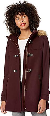 women's wool duffle coat with hood