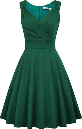 Green Cocktail Dresses / Tea Dresses ...