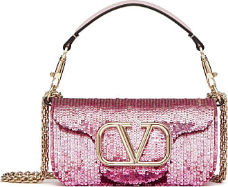 Valentino Garavani Garavani Small Vsling Shoulder Bag In Raspberry Pink
